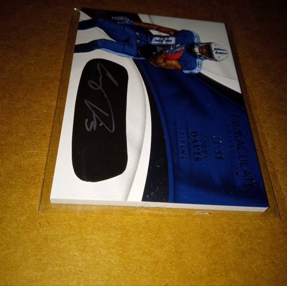 Corey Davis x2 Immaculate/#7 pick 1st round 2017!! - Picture 4 of 12